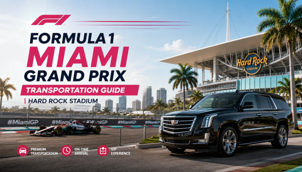 Formula 1 Miami Grand Prix Transportation