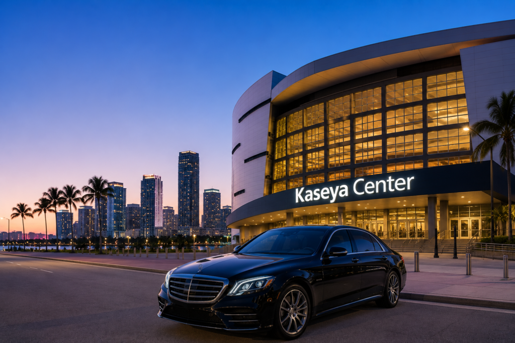 Kaseya Center Concert Car Service