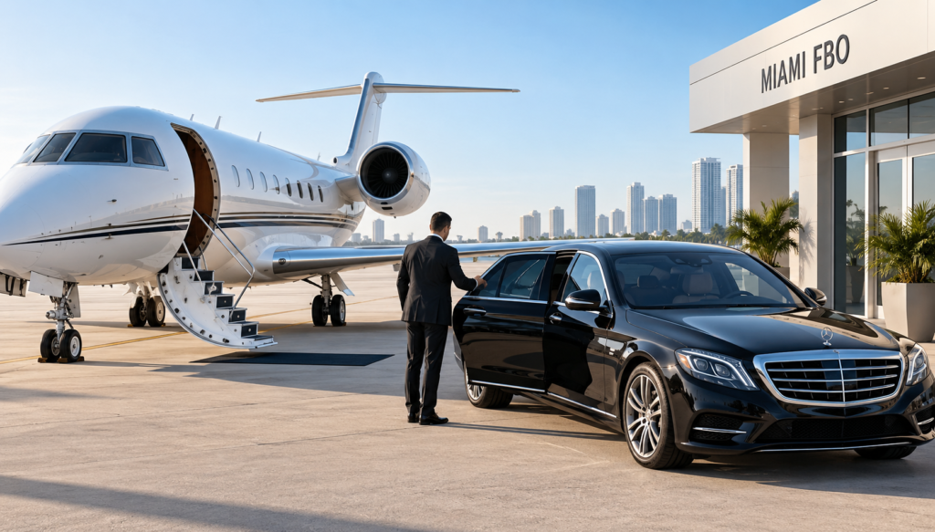 private aviation transportation Miami
